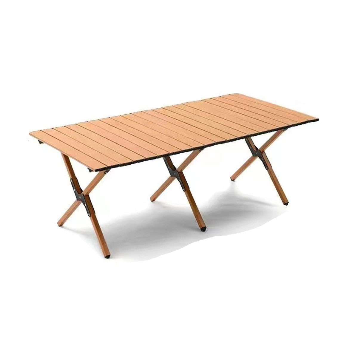 GENERICO - Mesa Multiuso Plegable Portatil Camping Viaje Con Bolso 120x60x45