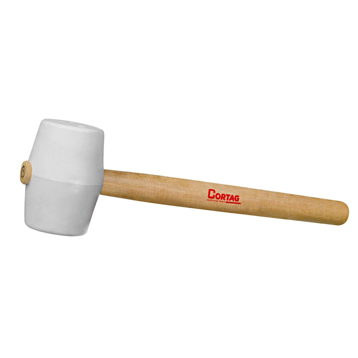CORTAG - MARTILLO CAUCHO -  BLANCO  50 MM