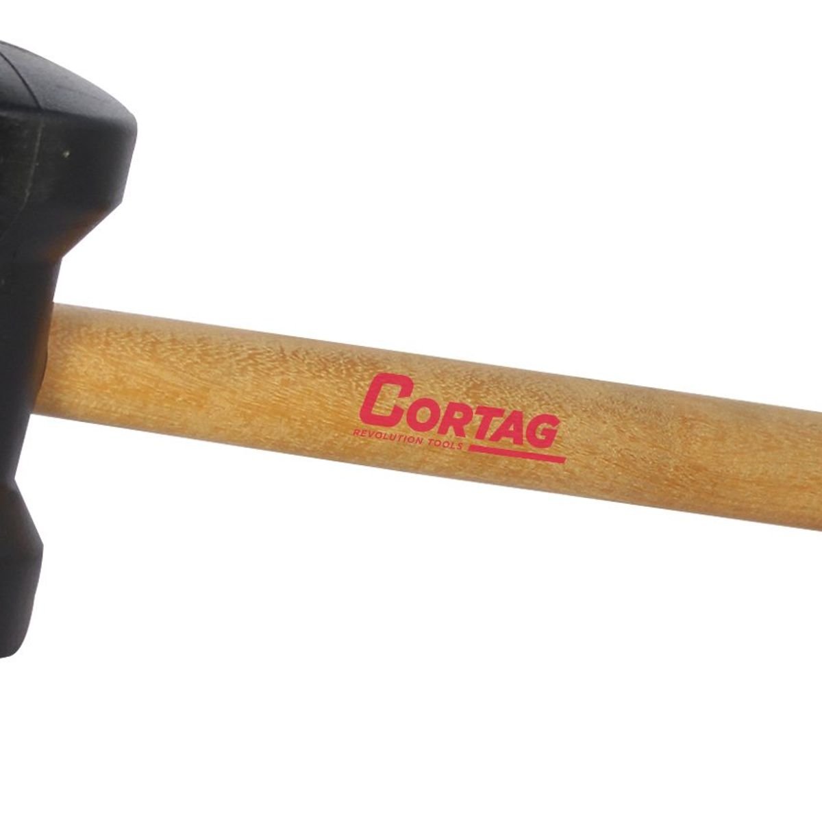 CORTAG - MARTILLO DE GOMA  NEGRO 60MM