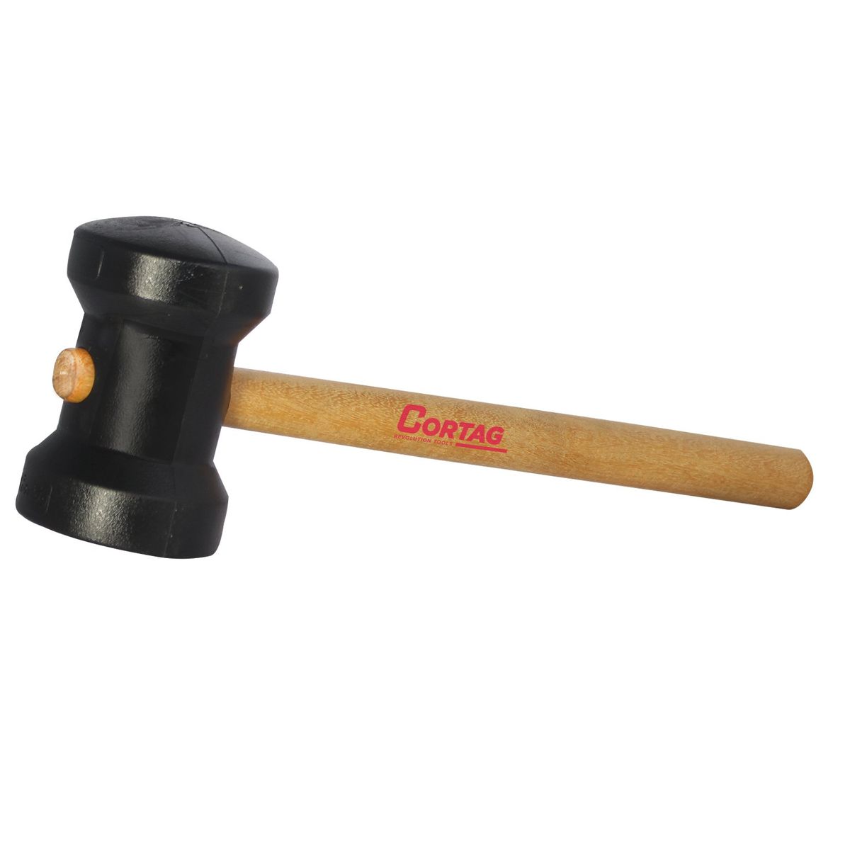 CORTAG - MARTILLO DE GOMA  NEGRO 60MM