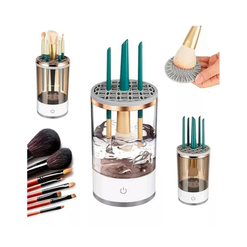 GENERICO - Limpiador De Brochas De Maquillaje Eléctrico