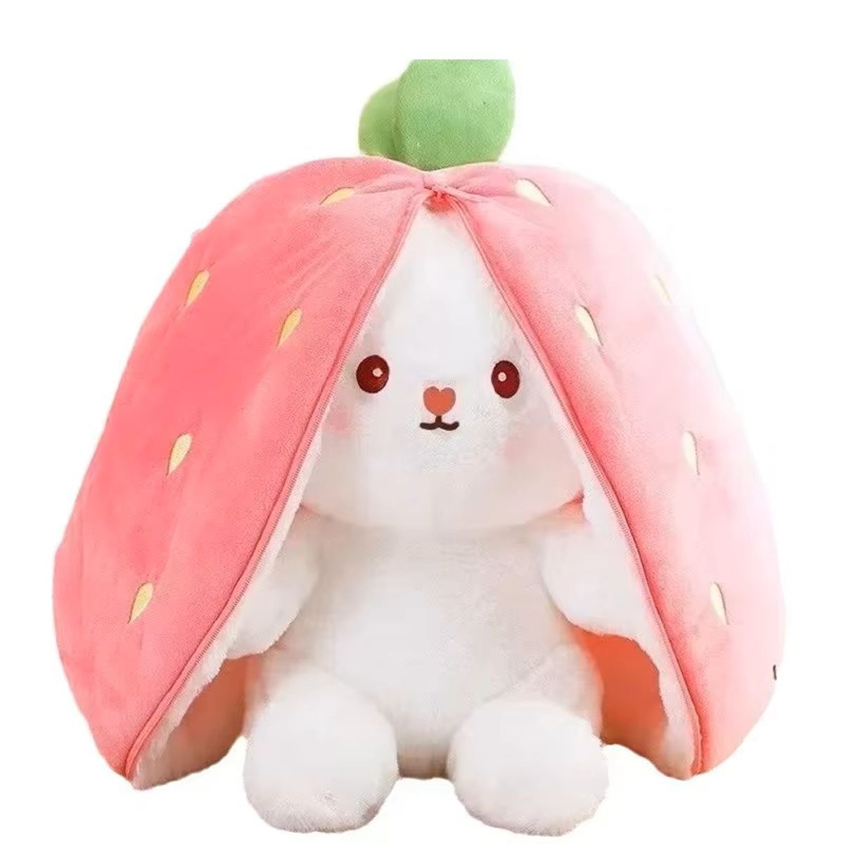 GENERICO - Conejo de pascua Peluche conejito frutilla de 25 Cm.