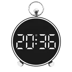 GENERICO - Reloj Despertador Pantalla Led Fecha Temperatura Alarma