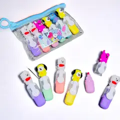 GENERICO - Set Destacadores Bt21 6 Unidades