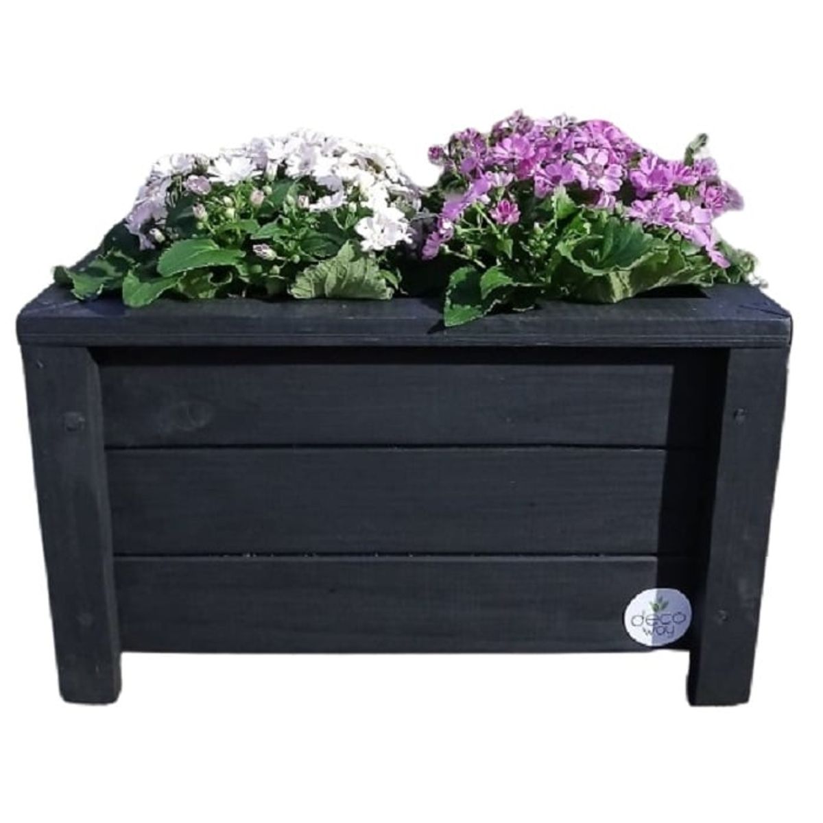 GENERICO - Jardinera Decoway Negro- 50 Cm