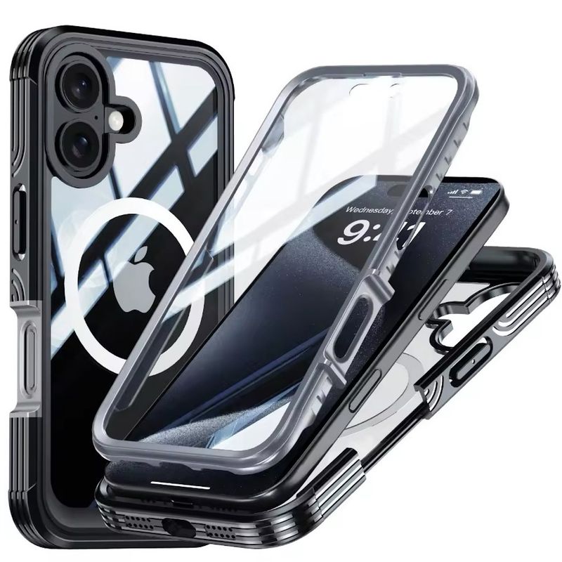 GENERICO - Carcasa 360 Con Magsafe Para iPhone 16 Normal