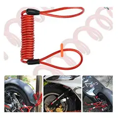 GENERICO - Candado con alarma para disco de moto y scooter