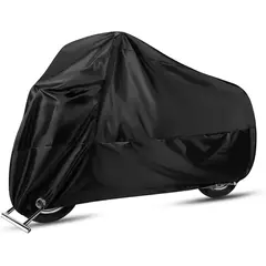 KUANGYE - Funda Impermeable 100% Protector Cubre Motos Bicicletas