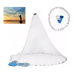 KUANGYE - Red De Pesca De Agua Salada Abre 240m Atarraya Camaronera