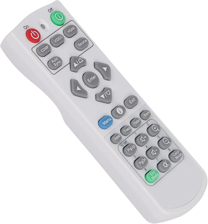 KUANGYE Control Remoto Para Proyector Viewsonic Pa503x Q-3101 PA502S PJD5123