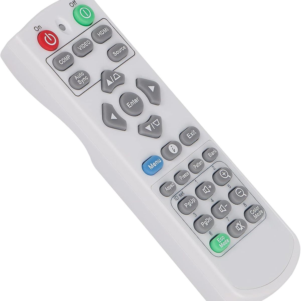 KUANGYE - Control Remoto Para Proyector Viewsonic Pa503x Q-3101 PA502S PJD5123