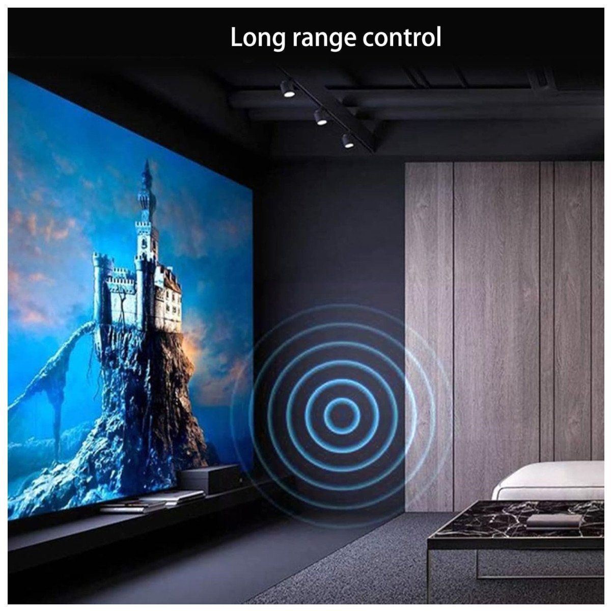 KUANGYE - Control Remoto Para Proyector Viewsonic Pa503x Q-3101 PA502S PJD5123