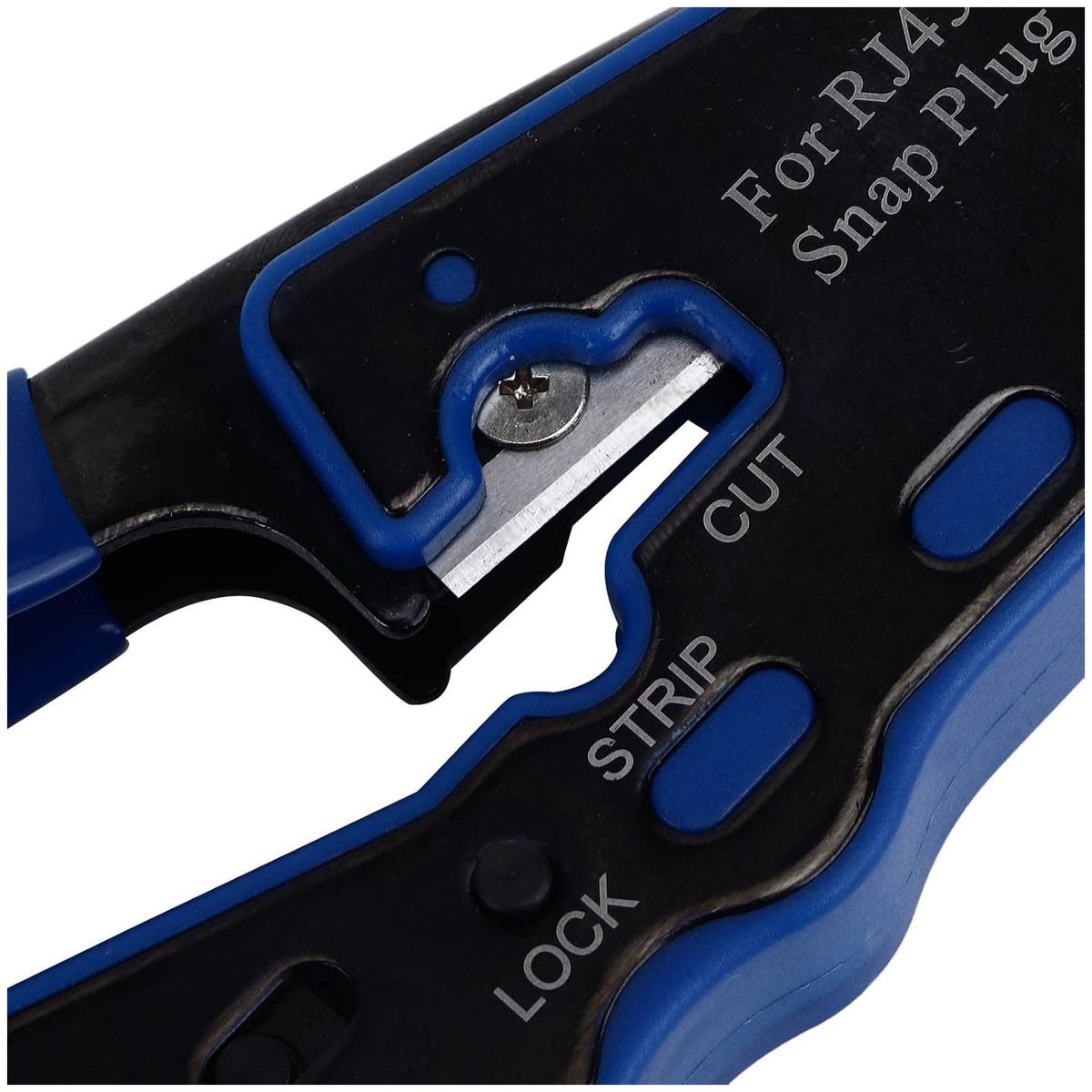 KUANGYE - Crimpeadora Rj45 Cat6 Anticorte Profesional Cable De Red