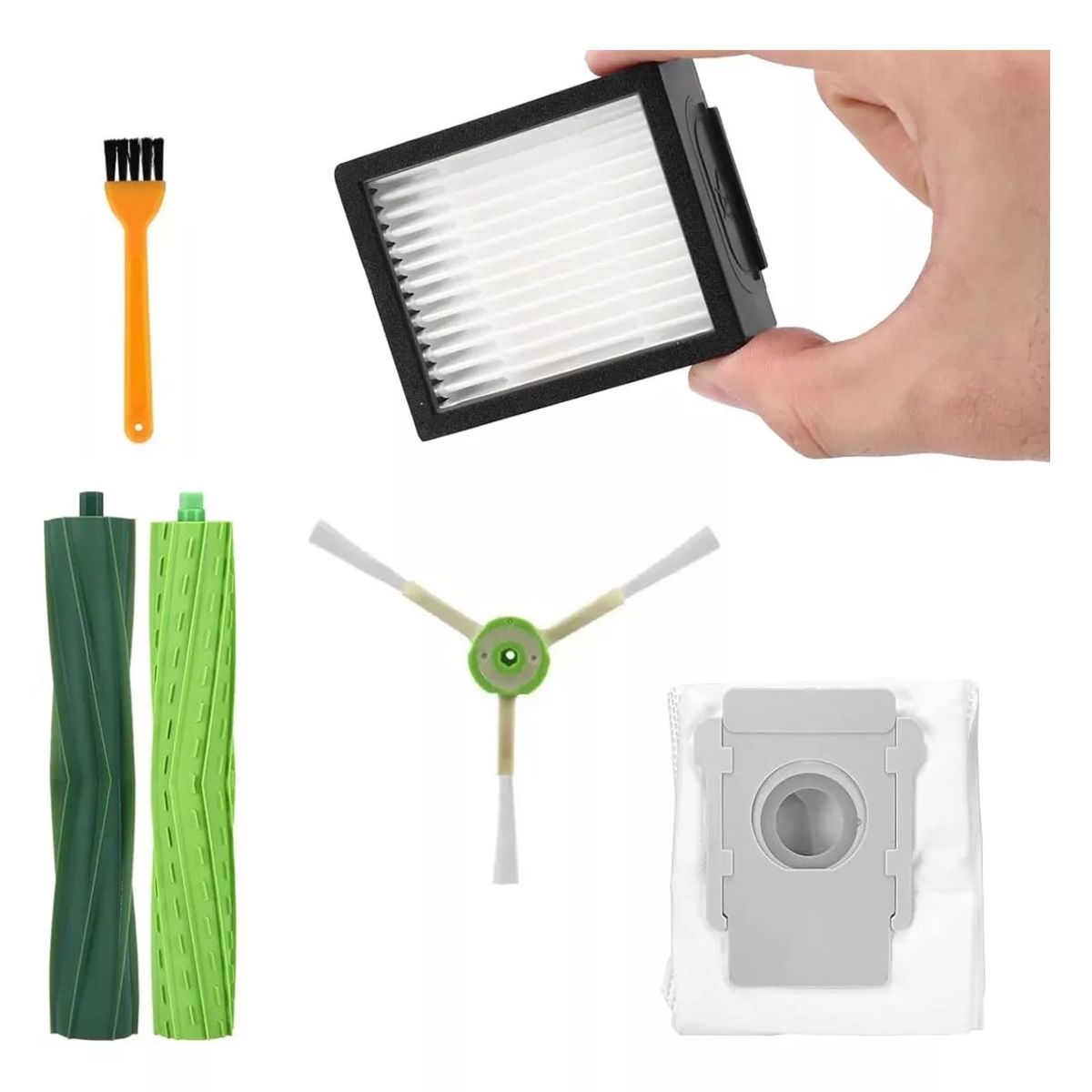 KUANGYE - Kit Repuesto Irobot Roomba I3 + I4 + I7 + I8 +5pcs