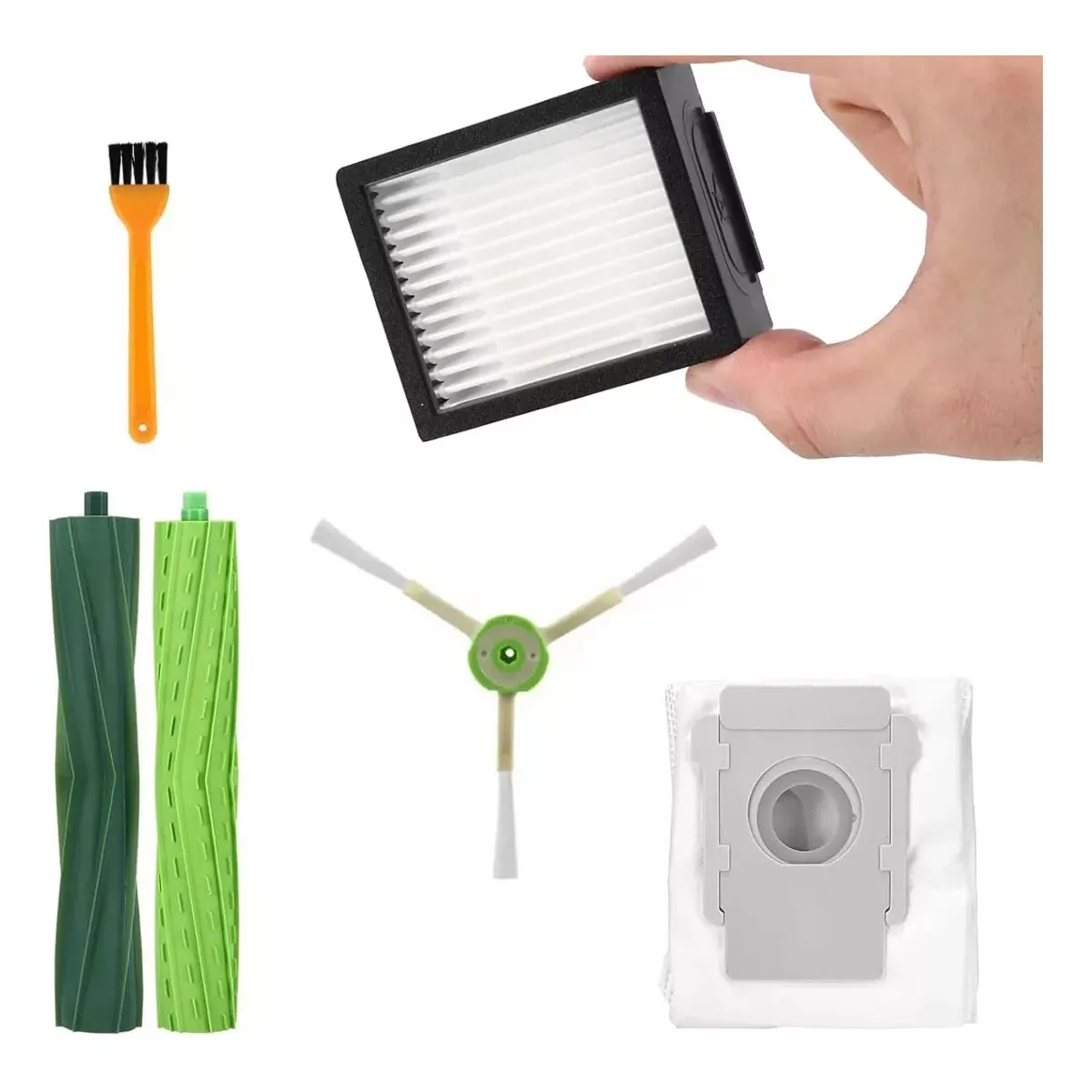 KUANGYE - Kit Repuesto Irobot Roomba I3 + I4 + I7 + I8 +5pcs
