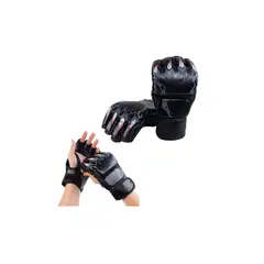 GENERICO - Guante Box Ufc Muay Thai Negro ML Garra