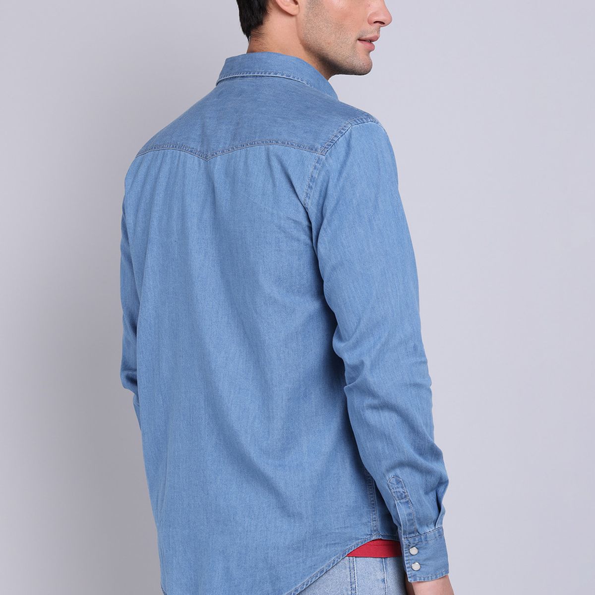 SOVIET - Camisa Denim Manga Larga Soviet SOVIET
