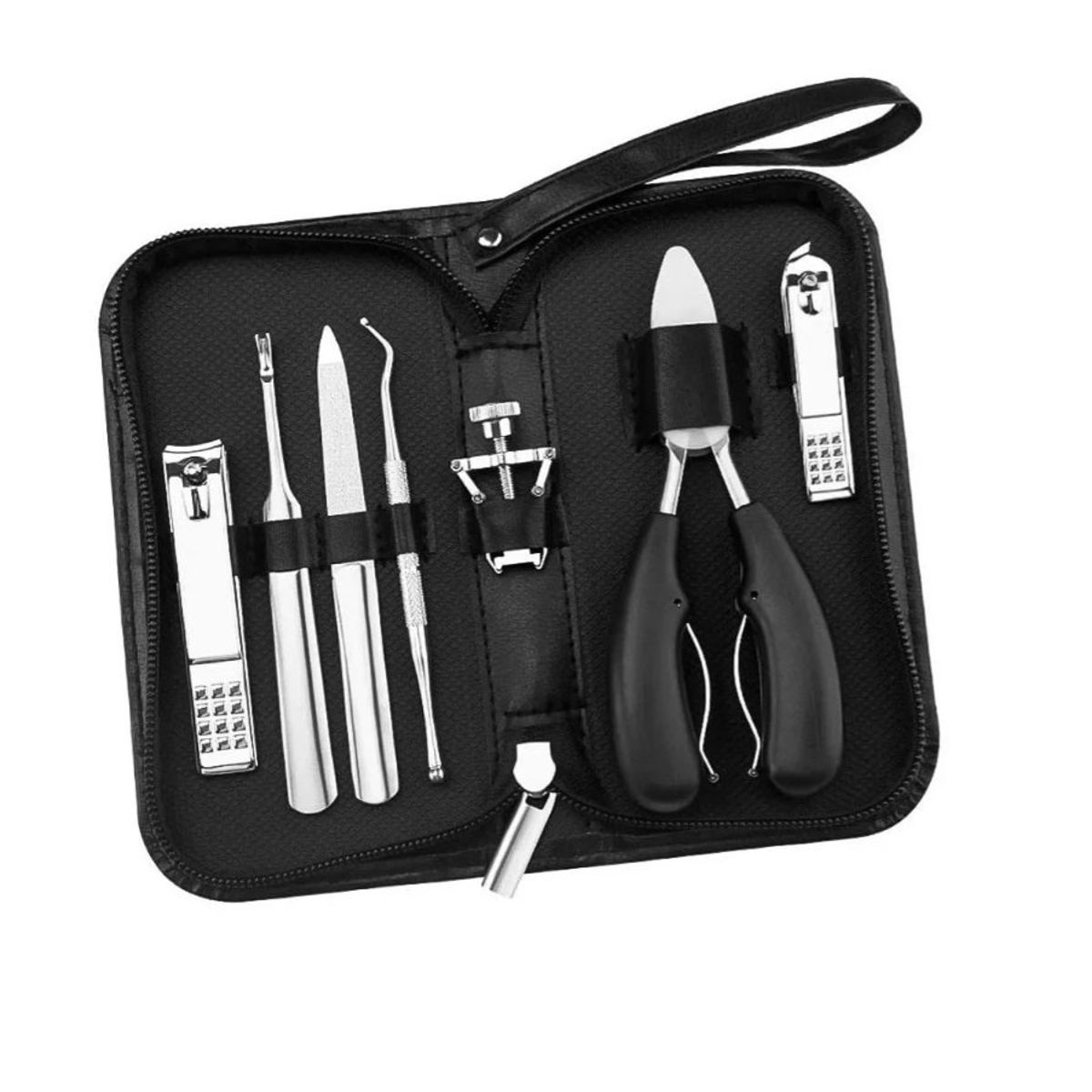 GENERICO - Kit Herramientas Uñas Encarnadas Set Pedicura Corta Uñas 6pz