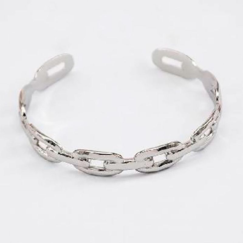 19V69 ITALIA - Brazalete  Italia Plateado Mujer
