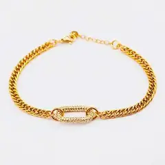 19V69 ITALIA - Pulsera Italia Dorado Mujer - Dorado