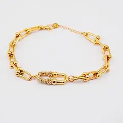 19V69 ITALIA - Pulsera Italia Dorado Mujer