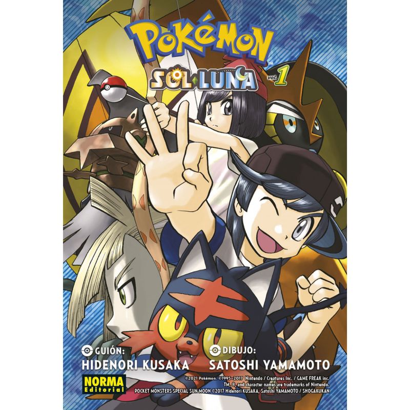 NORMA EDITORIAL - POKÉMON SOL LUNA VOL 1 - NORMA