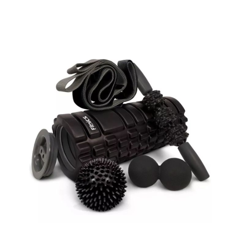 GENERICO - Rodillo set Completo Elongacion Masaje Fitnics Roller º