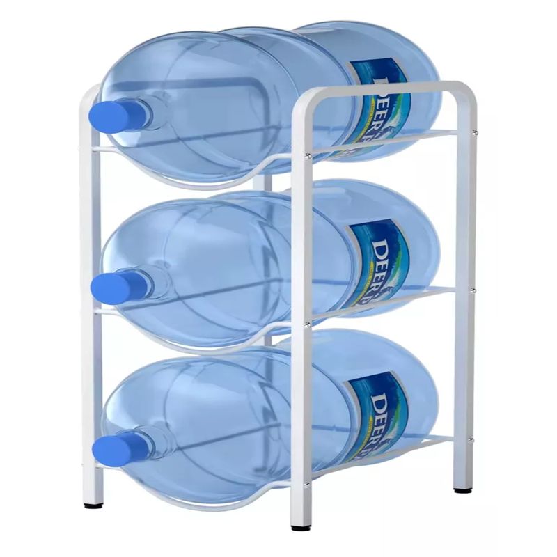 GENERICO - Estante Organizador Rack 3 Botellones Bidones Agua 20lt