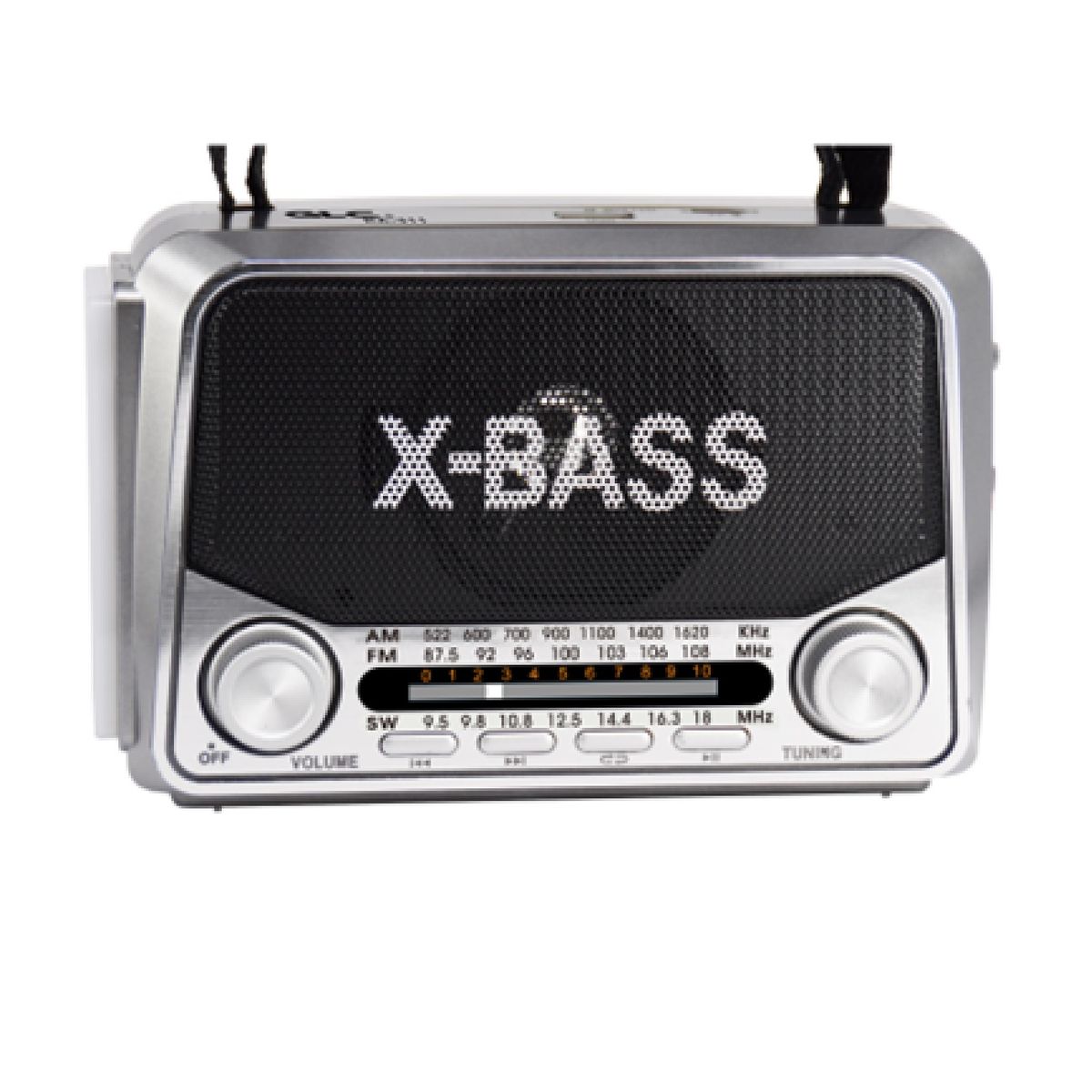 GLC - Radio Portátil Linterna Am-Fm-Bluetooth-Usb-Sd - Recargable