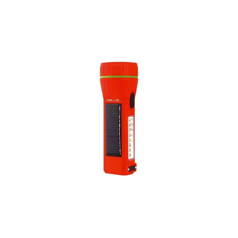 DBLUE - Linterna Led Solar Carga Solar Y Directa - SC