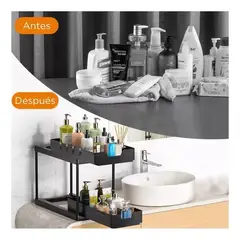 GENERICO - Organizador Cocina Repisa Almacenamiento 2 Niveles Estante