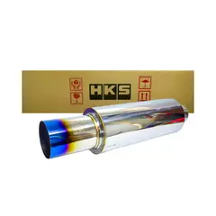 GENERICO - Escape Alto Flujo Muffler Hks Punta Ionizada 2 - 3.5