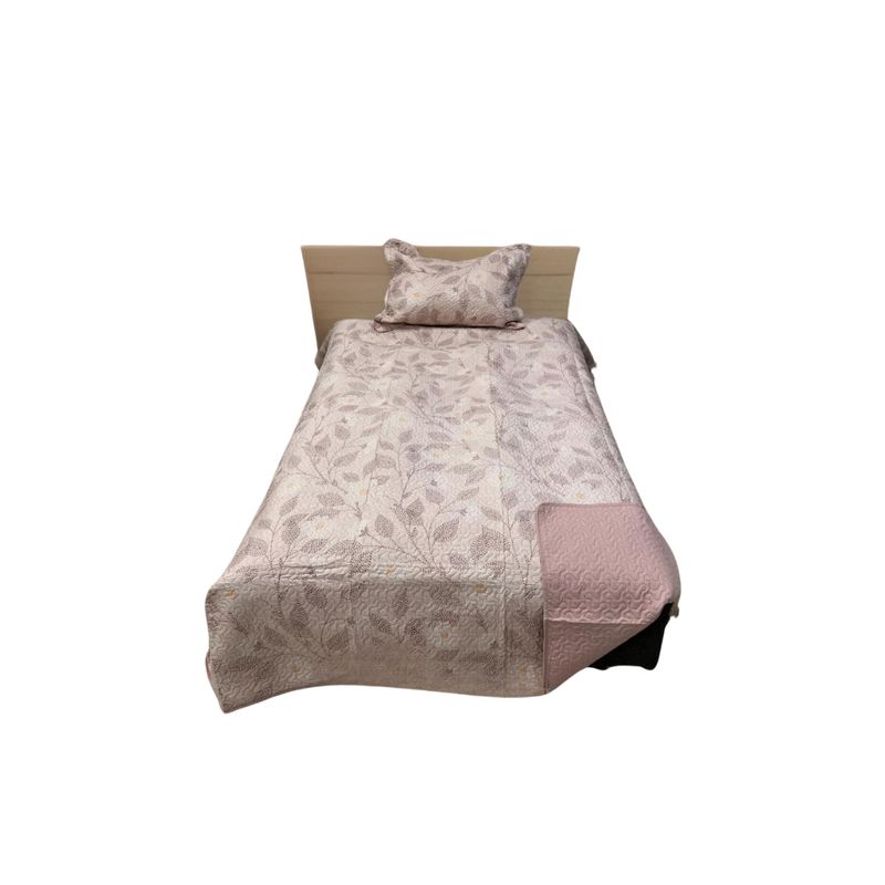 GENERICO - Cubrecama Verano Delgado Quilt Estampados Plaza y Media