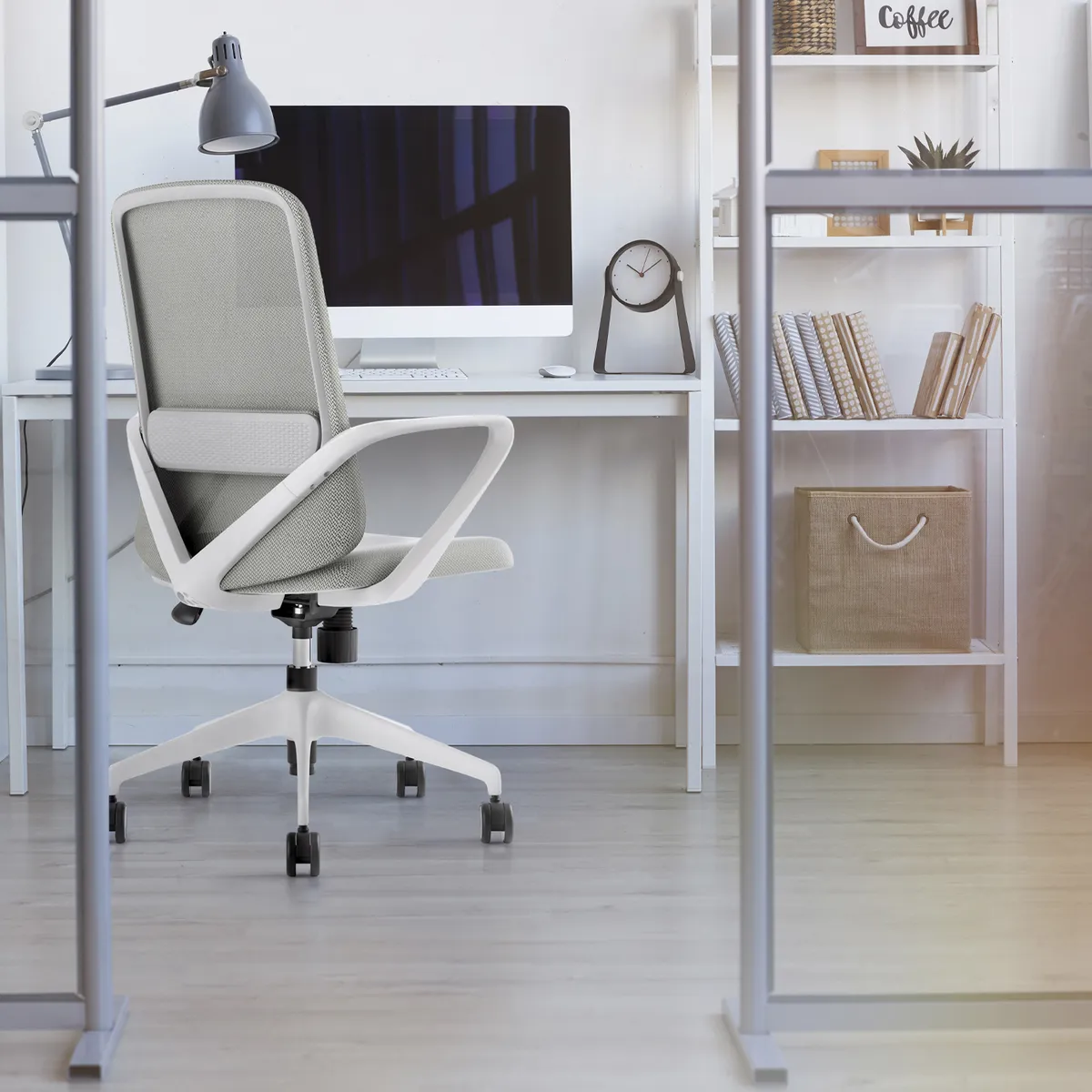 FORM OFFICE - Silla Ejecutiva Oficina Vic Gris Claro Form