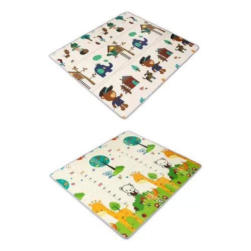 GENERICO - Alfombra Antigolpes Niño Bebe Con Bolso 180x200x2cms Premium