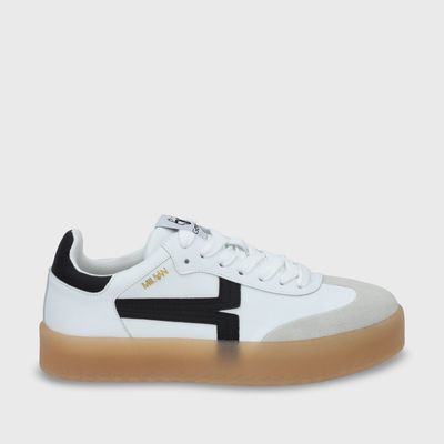 Imagen 2 del producto Zapatilla Mujer Blanca Plana 53740