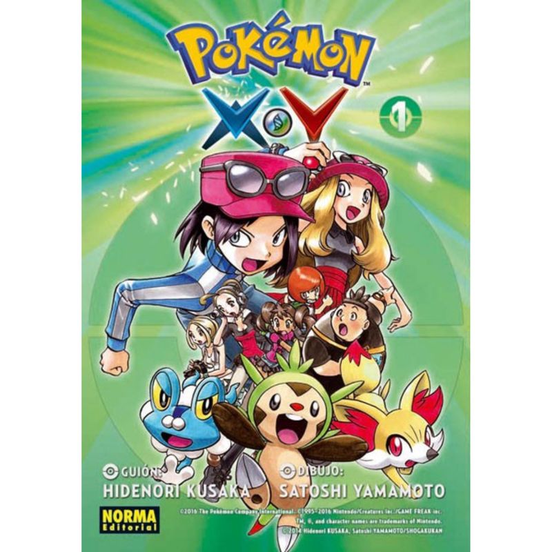NORMA EDITORIAL - POKÉMON XY TOMO 1 - NORMA
