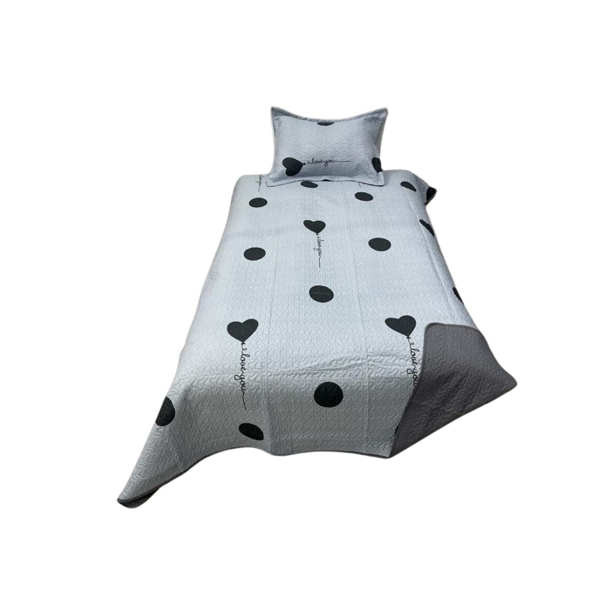 GENERICO - Cubrecama Verano Delgado Quilt Estampados Plaza y Media