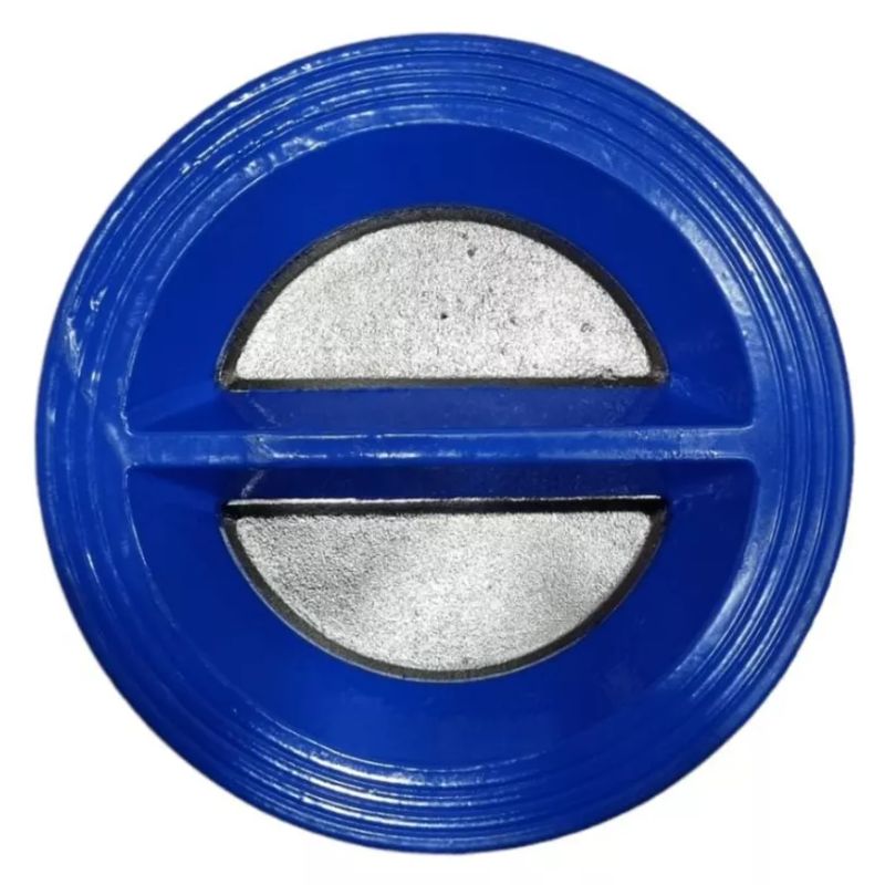 GENERICO - Válvula De Retención Dúo Check 4 Pulgadas Tipo Wafer