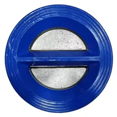 GENERICO - Válvula De Retención Dúo Check 4 Pulgadas Tipo Wafer
