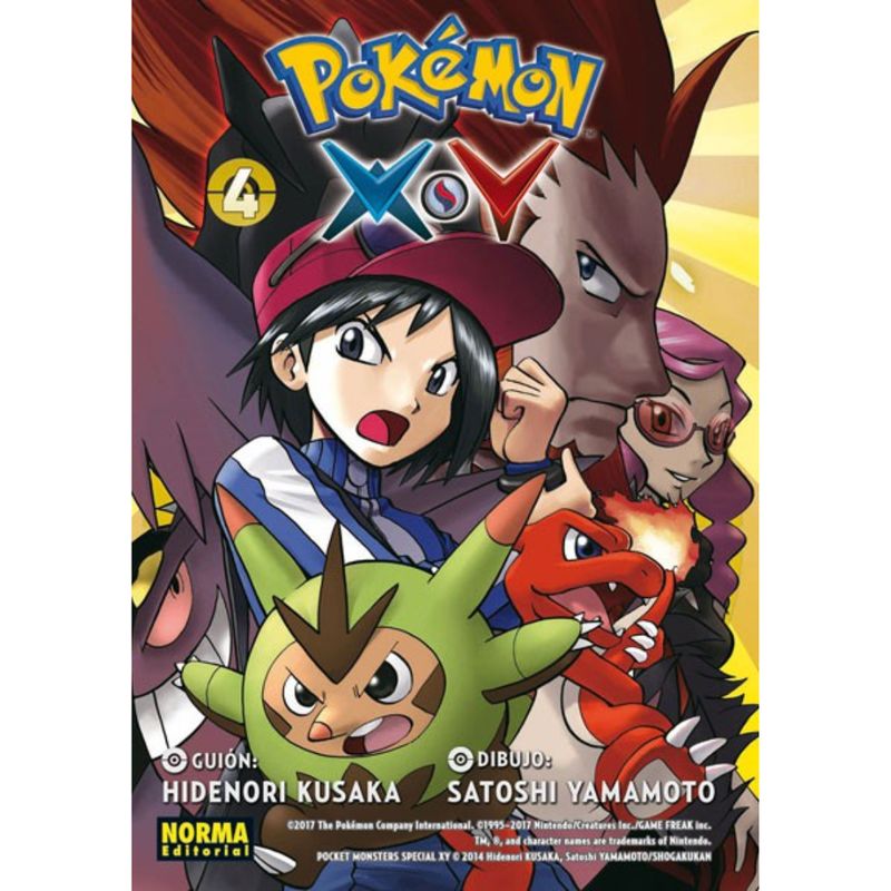 NORMA EDITORIAL - POKÉMON XY TOMO 4 - NORMA