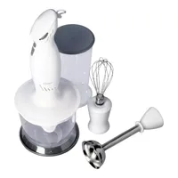 Batidora de Inmersion Con Accesorios 6 velocidades función turbo