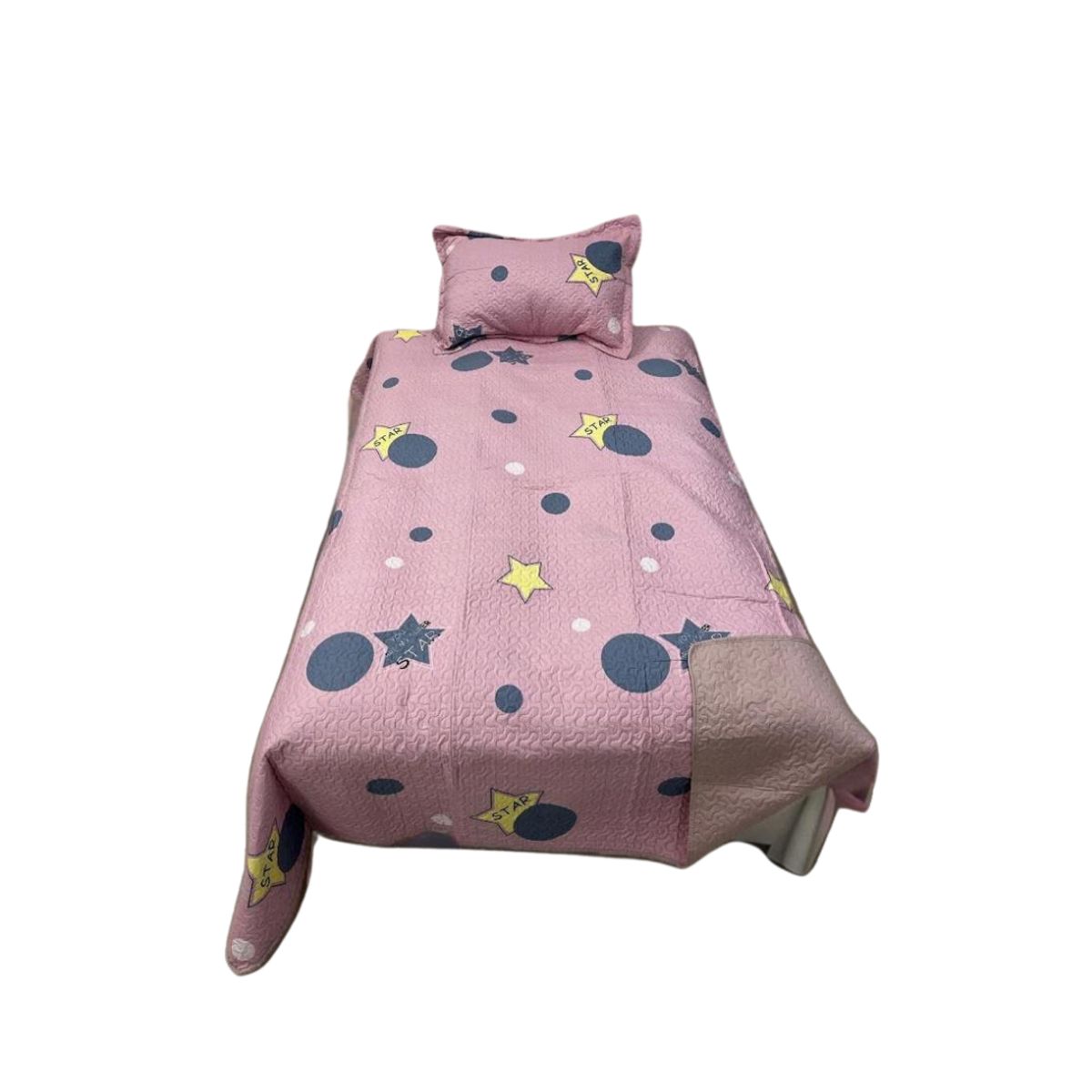 GENERICO - Cubrecama Verano Delgado Quilt Estampados Plaza y Media