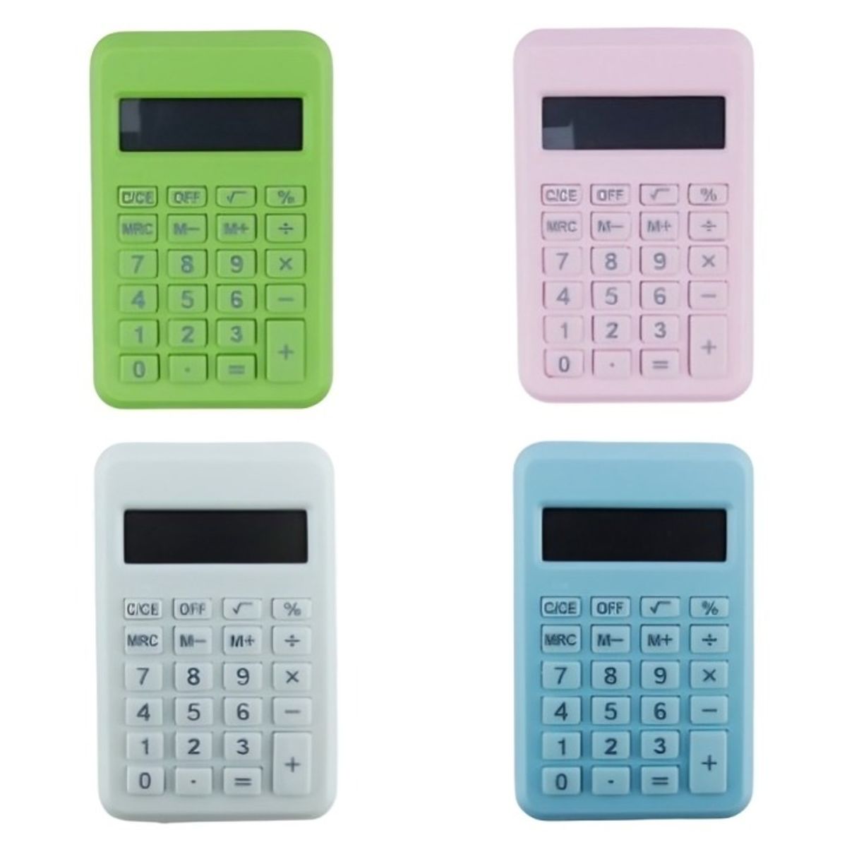 OEM - SET X 2 CALCULADORA MINI EN BOLSA 8 DIGITOS