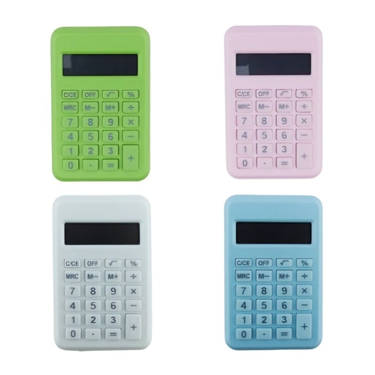 OEM - SET X 2 CALCULADORA MINI EN BOLSA 8 DIGITOS
