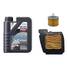 GENERICO - Kit Mantención Fz16 Liqui Moly + Filtro Aceite + Filtro Aire