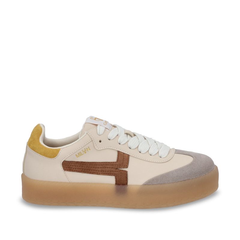 GOTTA - Zapatilla Mujer Beige Plana 53740 Gotta