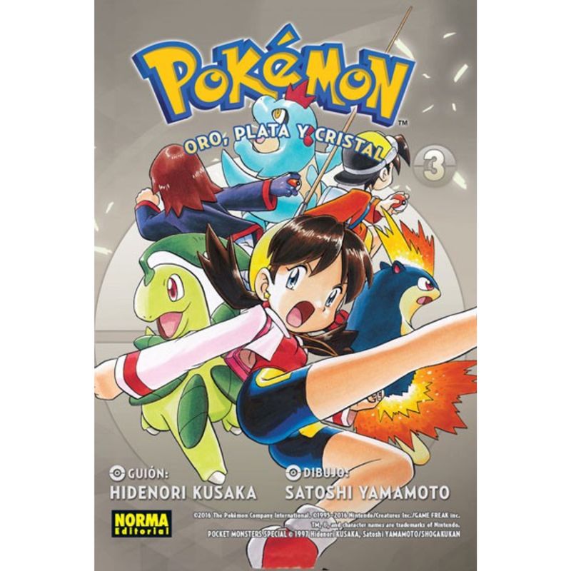 NORMA EDITORIAL - POKÉMON 7. ORO, PLATA Y CRISTAL 3