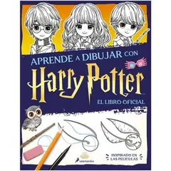 SALAMANDRA - Aprende A Dibujar Con Harry Potter Libro Oficial Inspirado En Las Películas