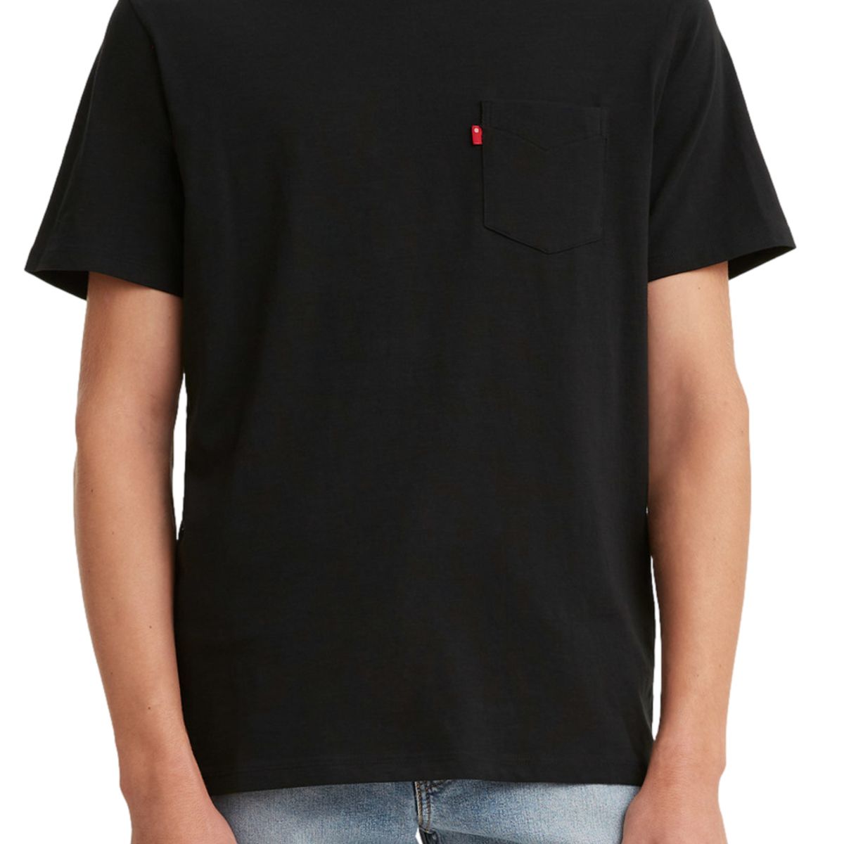 LEVIS - Polera Hombre Classic Pocket Tee Negro Levis